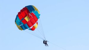 parasailing